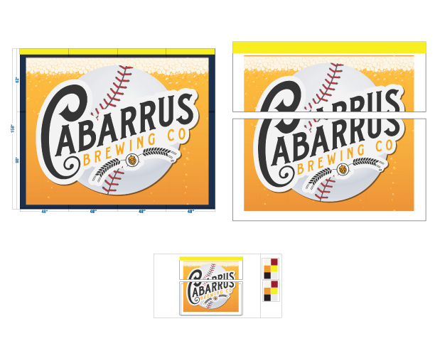 Cabarrus Brewing Sponsor Layout